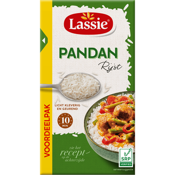 Lassie Pandanrijst Voordeelpak 750g