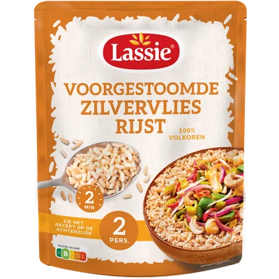 Lassie Zilvervliesrijst panklaar
