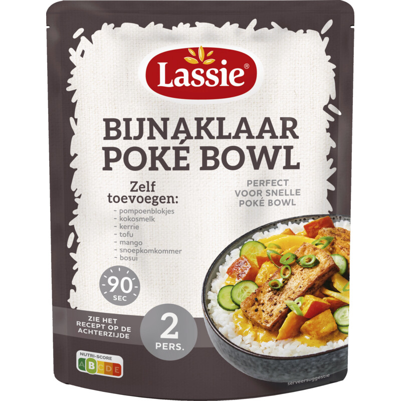 Lassie Voorgestoomde poké bowl rijst