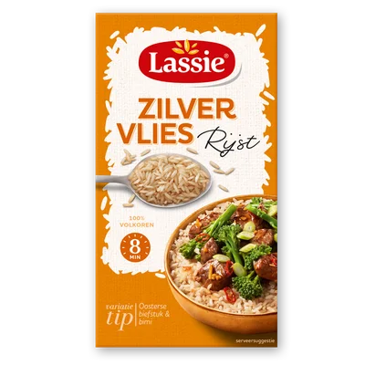 Lassie Zilvervliesrijst 400 g