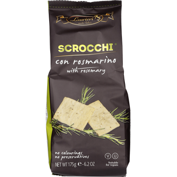 Laurieri Scrocchi with Rosemary 175 g