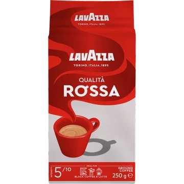 Lavazza Qualita Rossa gemalen / filterkoffie 250 g