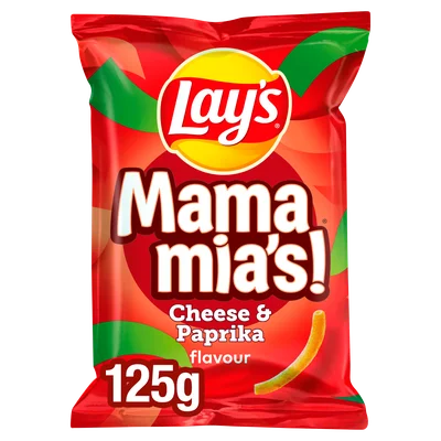 Lays Chips mama mia's paprika kaas