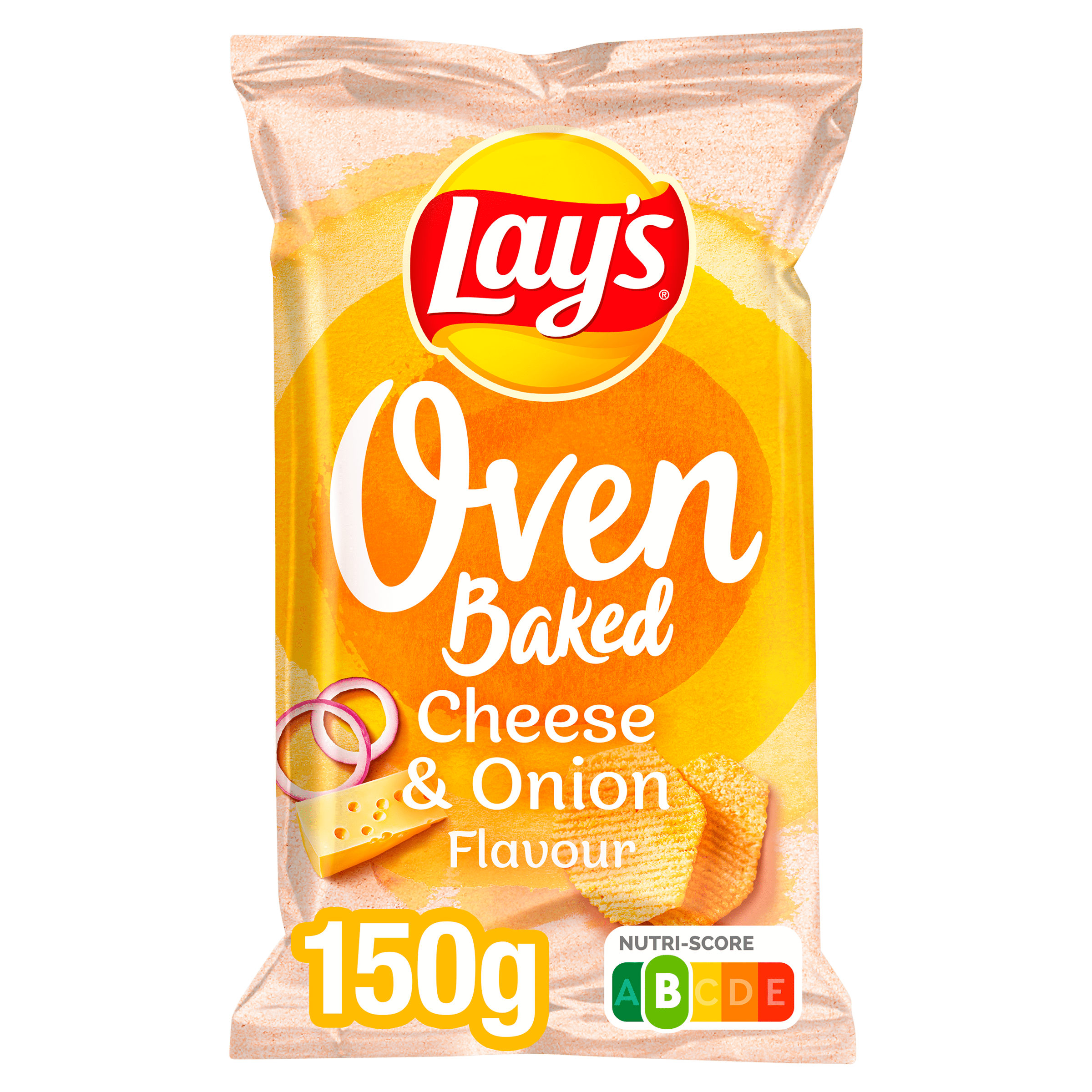 Lays Oven Baked Cheese Onion Zak 150 g