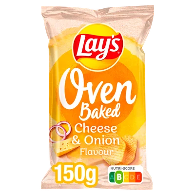 Lays Oven Baked Cheese Onion Zak 150 g