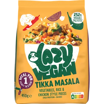 Lazy Vegan Tikka masala