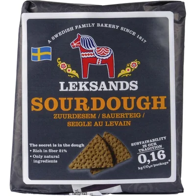 Leksands Zweeds Rogge Knackebrod Punt zuurdesem