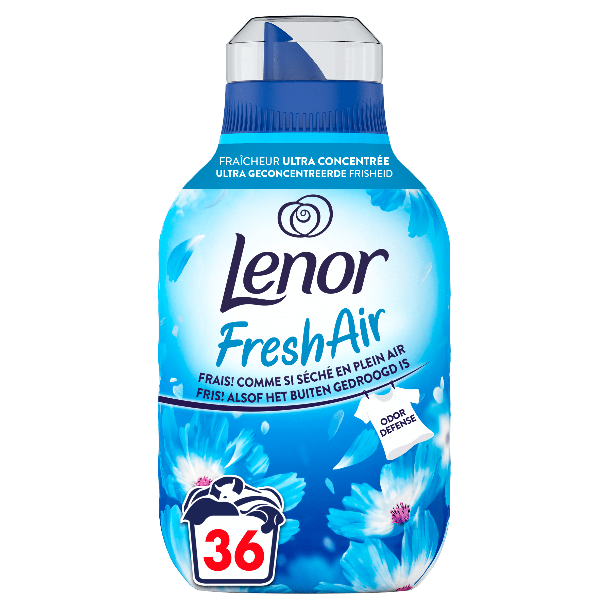 Lenor Fresh air wasverz ochtend fris 3 Fles 504 ml