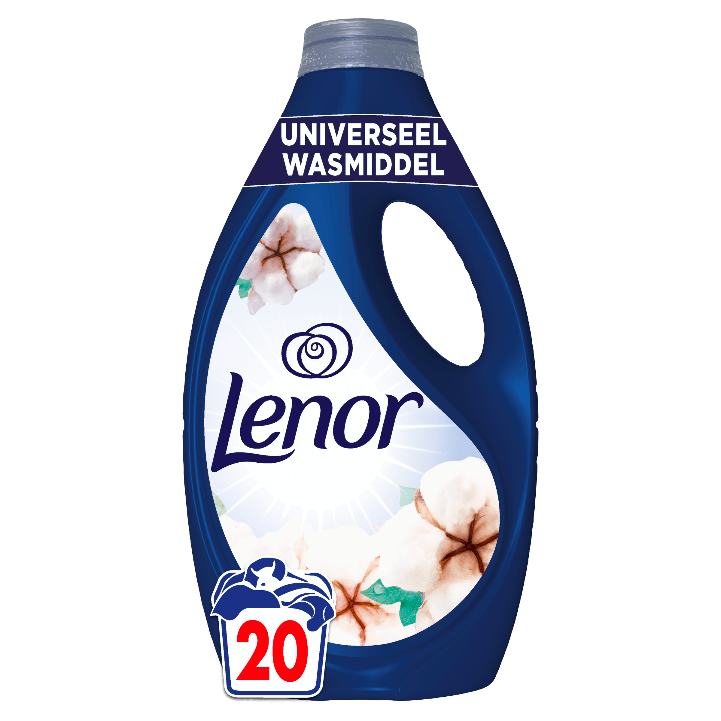 Lenor Katoen fris vloeibaar wasmiddel 20sc Fles 900 ml