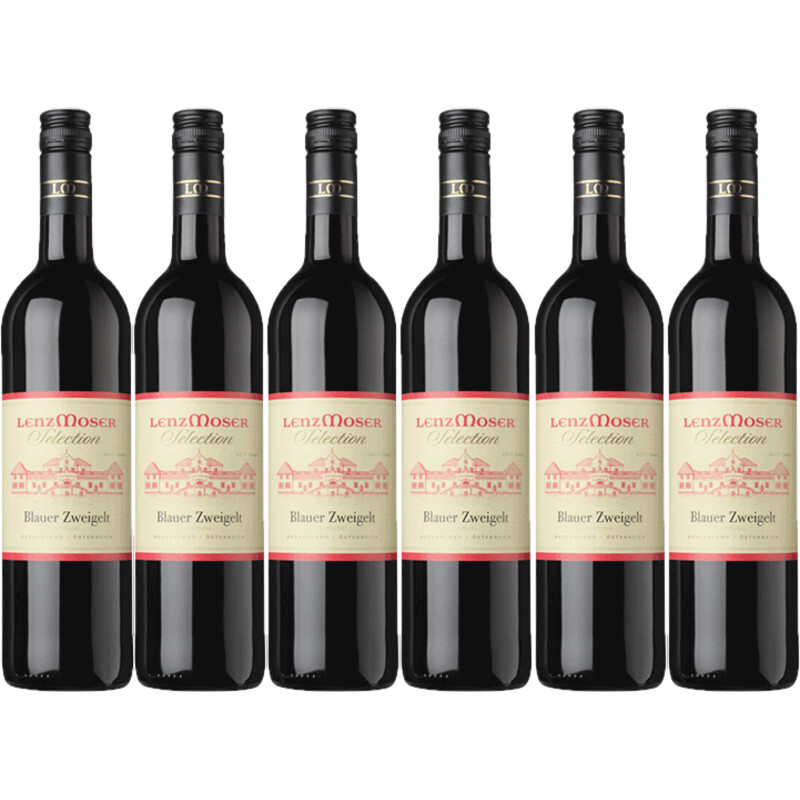 Lenz Moser Selection blauer zweigelt 6 flessen