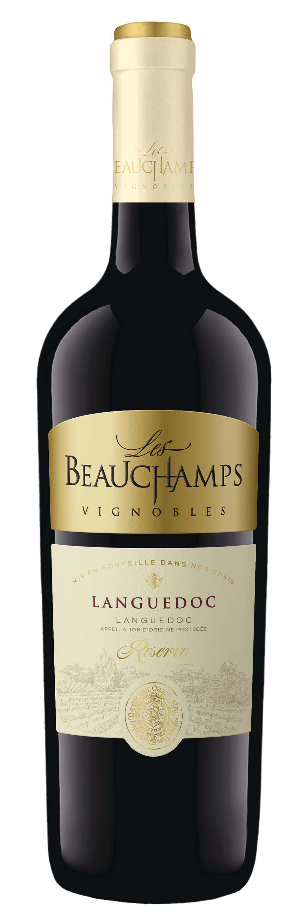 Les Beauchamps Languedoc Rouge Fles 750 ml
