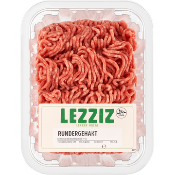Lezziz Rundergehakt Halal 500 g