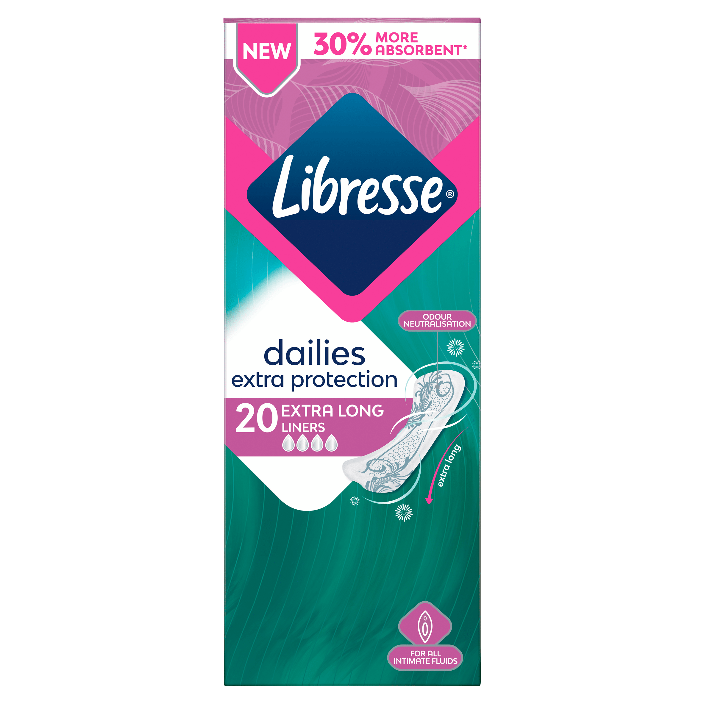 Libresse Inlegkruisje Extra Protection XL Doos 20 st