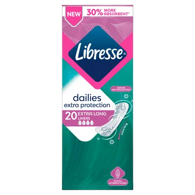 Libresse Inlegkruisje Extra Protection XL Doos 20 st