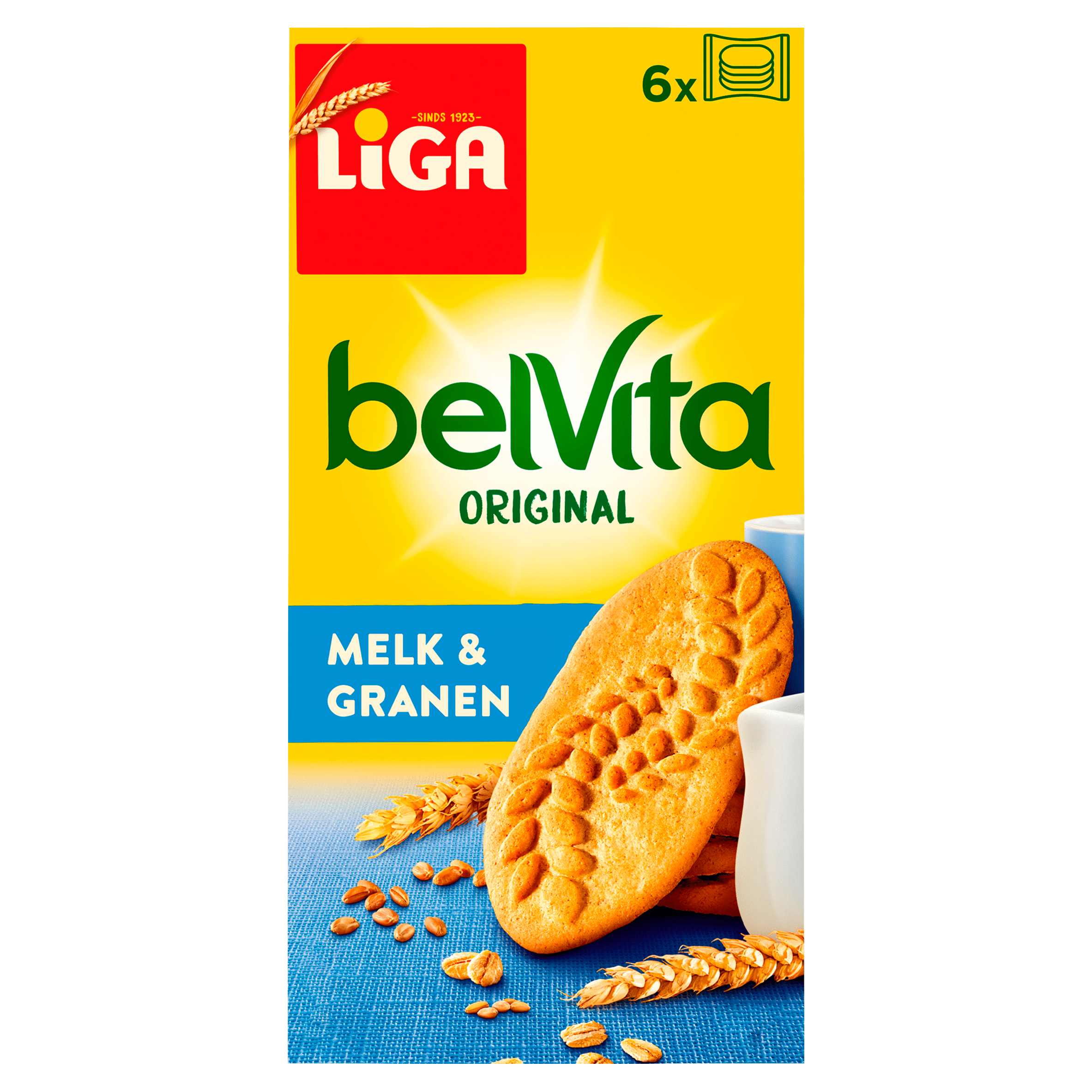 Liga Belvita Koekjes Melk &amp; Granen Doos 300 g