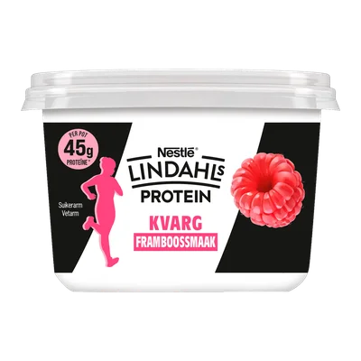Lindahls Kvarg Framboos Kuipje 450 g