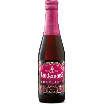 Lindemans - Framboise Lambic Beer - Fles - 250ML