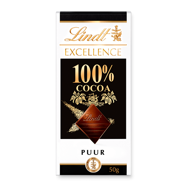 Lindt Excellence 100% Cacao 50g