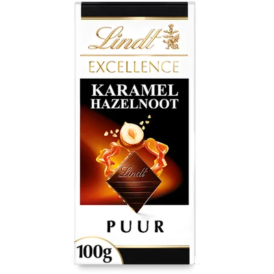 Lindt Excellence karamel hazelnoot puur