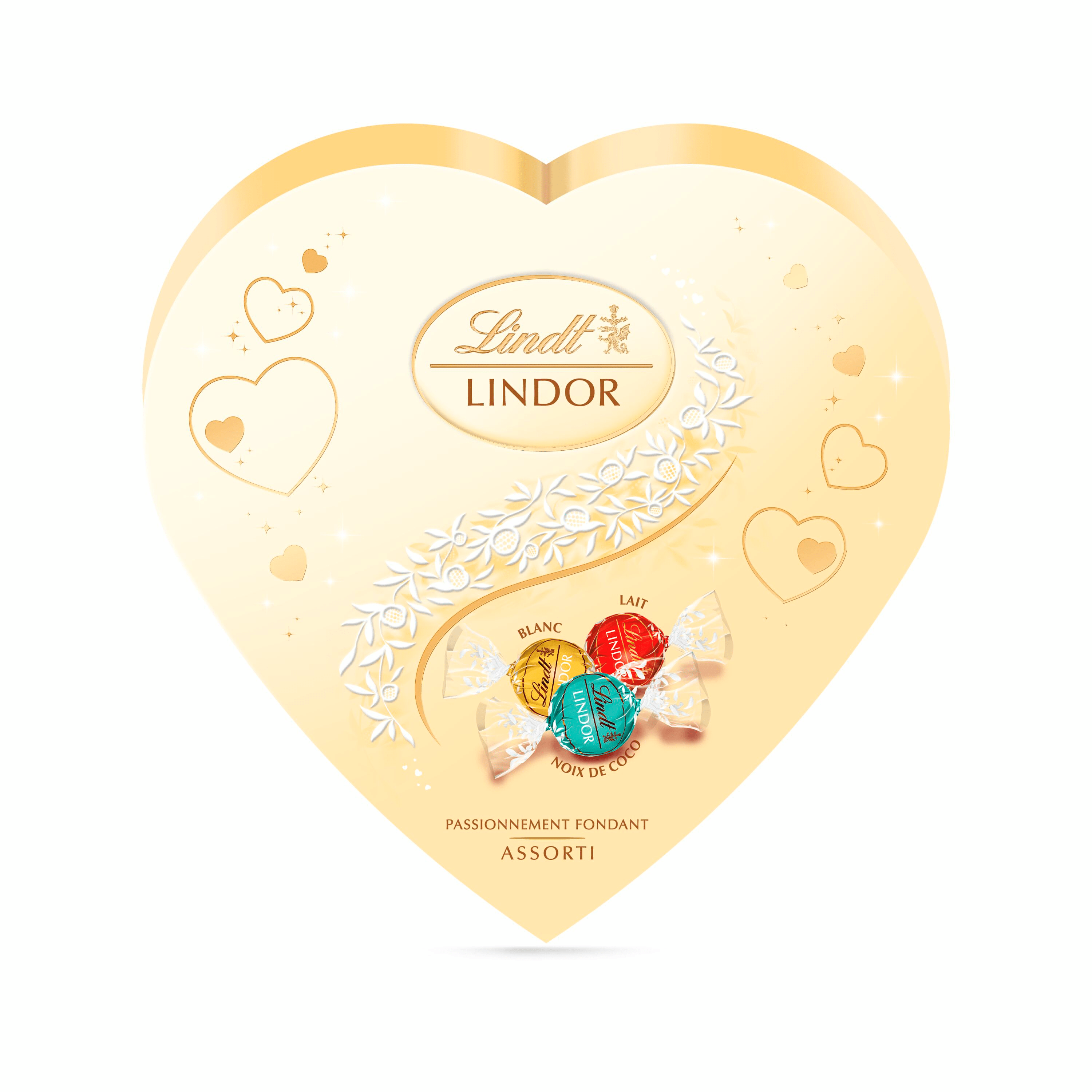 Lindt Hart assorti Doos 160 g