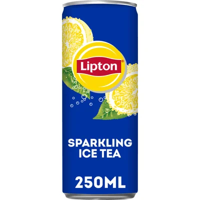 Lipton Ice tea sparkling Blik 250 ml