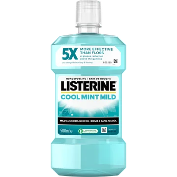 Listerine Cool Mint Milde Smaak Mondspoeling 500 ML