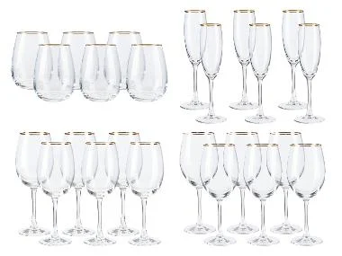 LIVARNO home Glazenset 6-delig