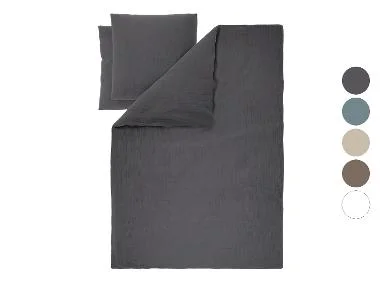 LIVARNO® Mousseline dekbedovertrek 240 x 220 cm