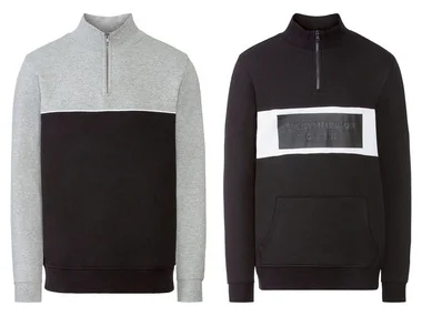 LIVERGY® Sweat-schipperstrui voor heren