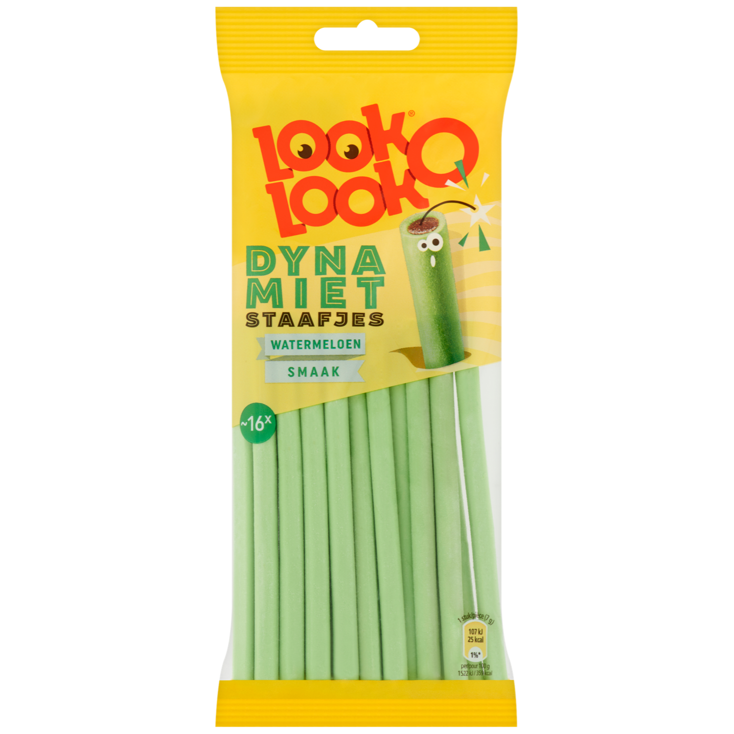 Look O Look Dynamietstaafjes Meloen Zoet Snoep Zak