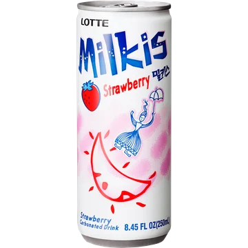 LOTTE Milkis Frisdrank Aardbei 250ml