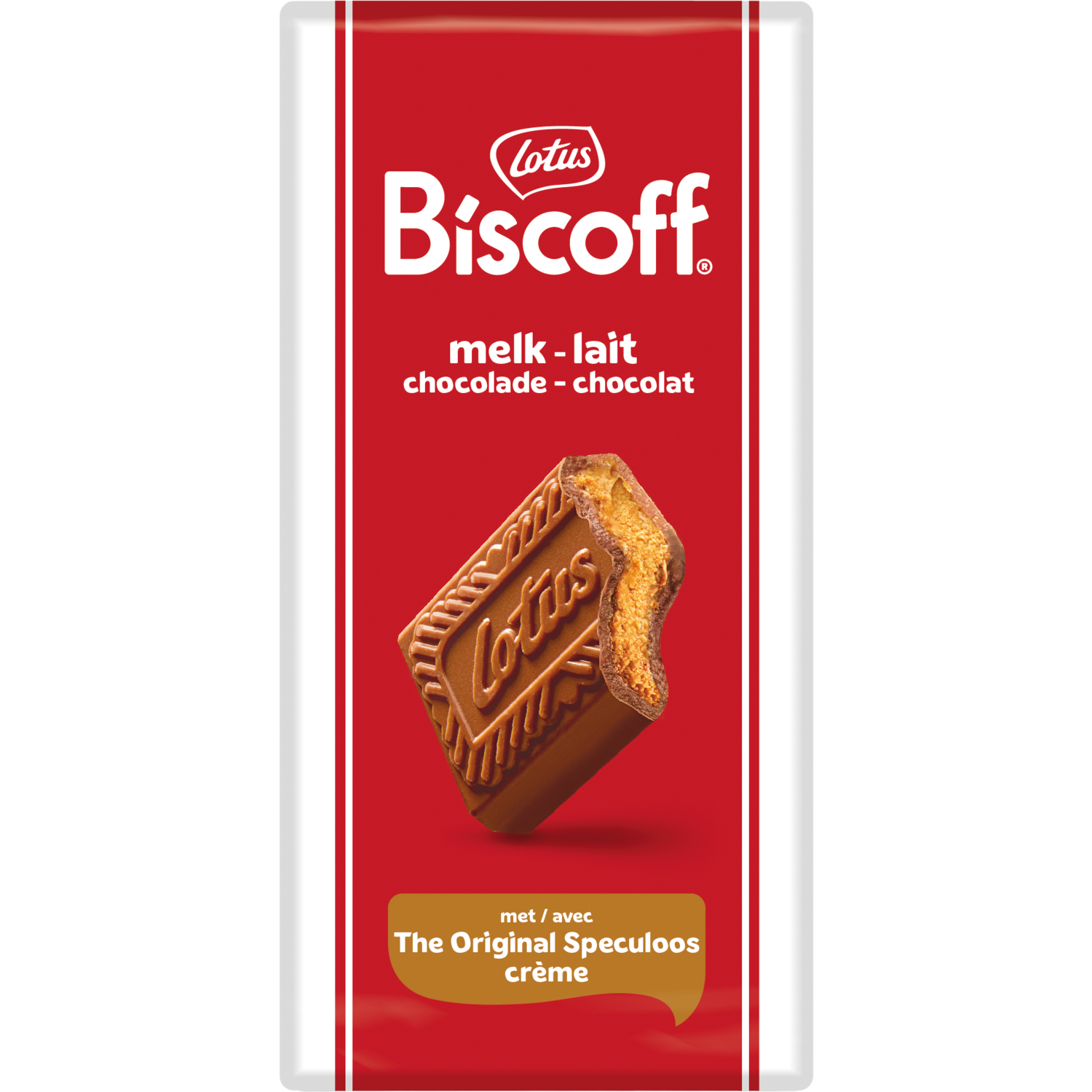 Lotus Chocoladereep speculoosvulling