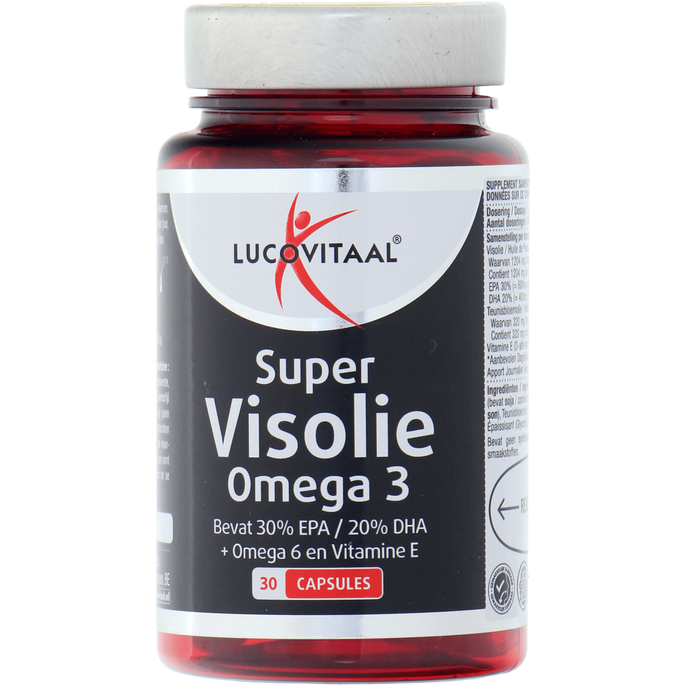 Lucovitaal Super visolie omega3 Doos 30 st