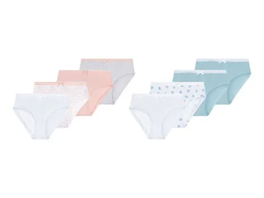 lupilu® Peuter meisjesslips, 4 stuks, met zuiver biologisch katoen