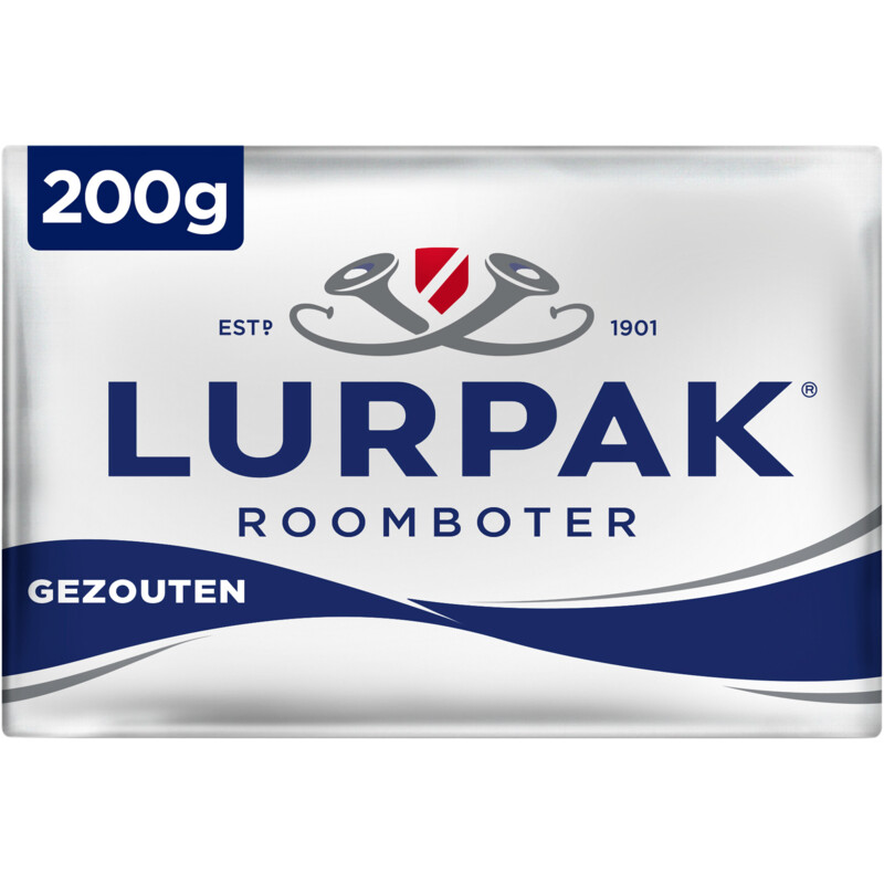 Lurpak gezouten roomboter 200 g