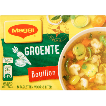 MAGGI Groente Bouillon Blokjes 8 Stuks 81,6 g