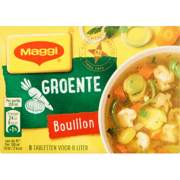 MAGGI Groente Bouillon Blokjes 8 Stuks 81,6 g