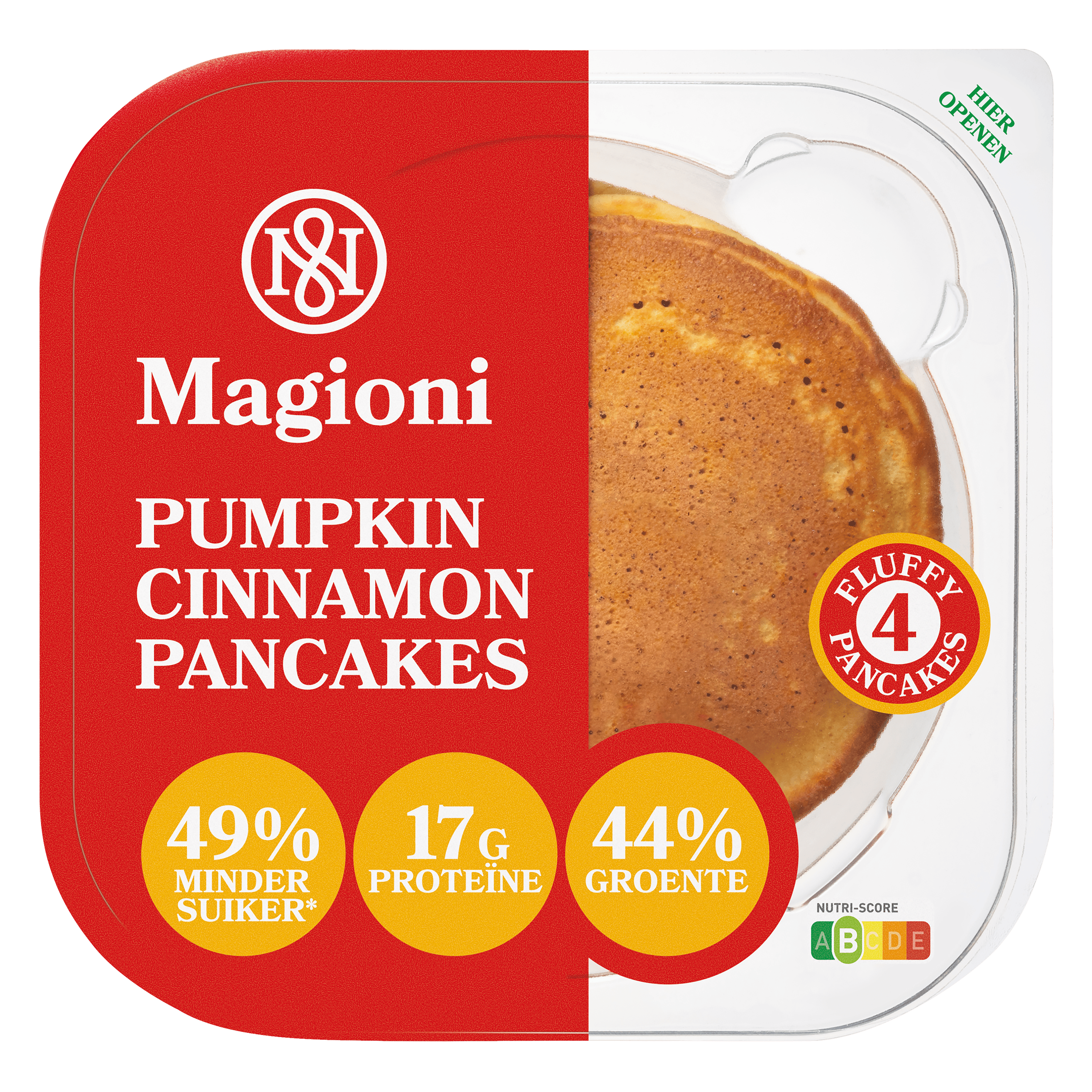 Magioni Pancakes Pumpkin Cinnamon