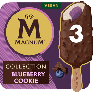 Magnum IJs Vegan Blueberry Cookie 3 x 90 ml