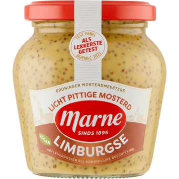 Marne Limburgse Licht Pittige Mosterd 235 g