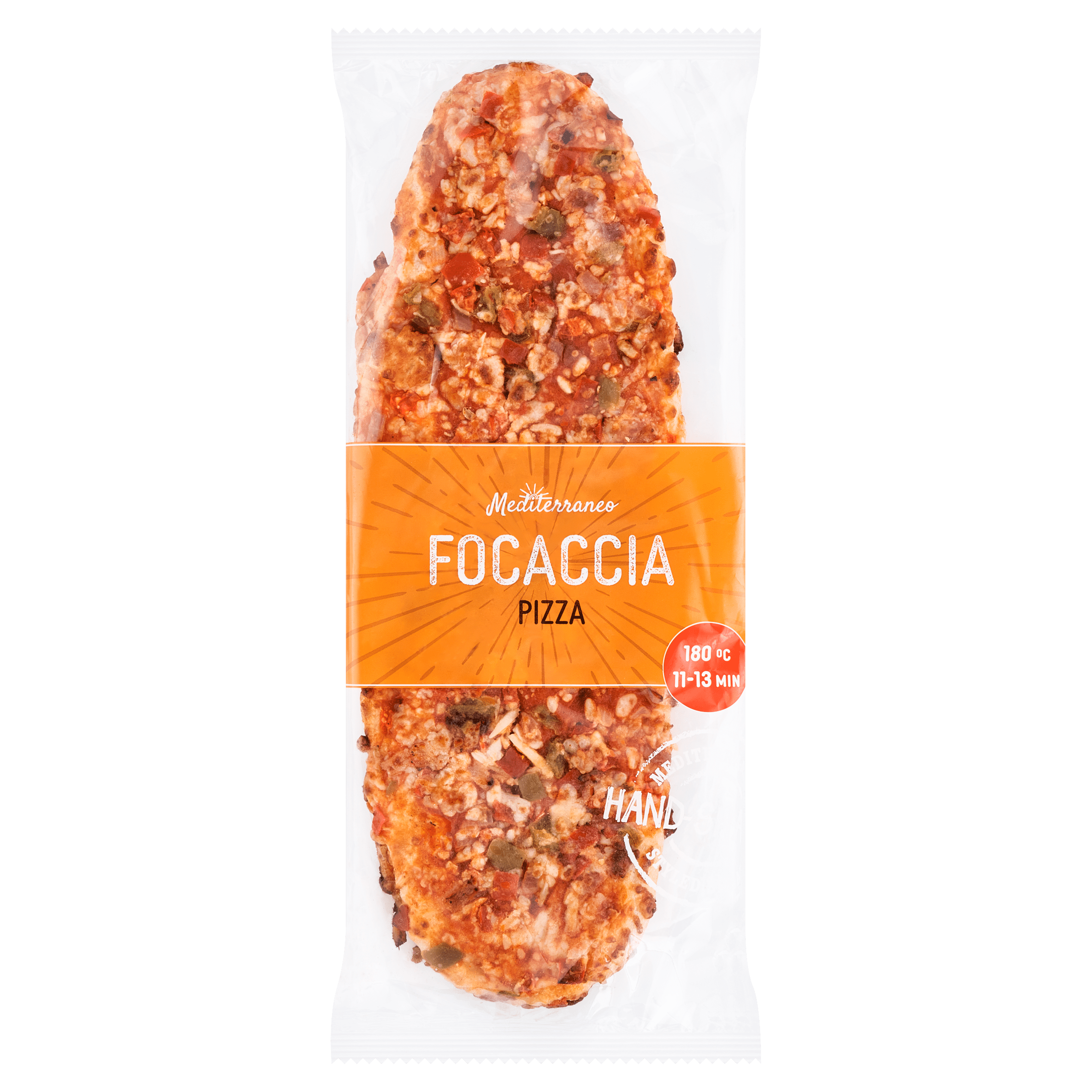 Mediterraneo Focaccia pizza