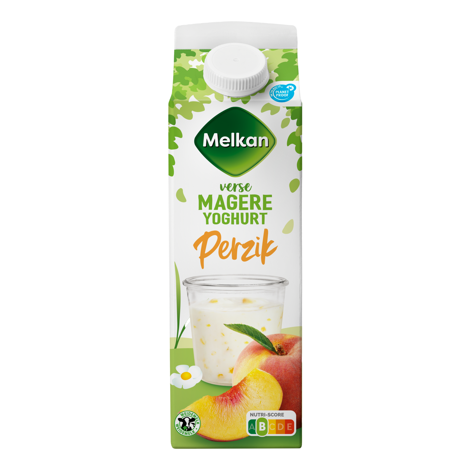 Melkan Vruchtenyoghurt perzik