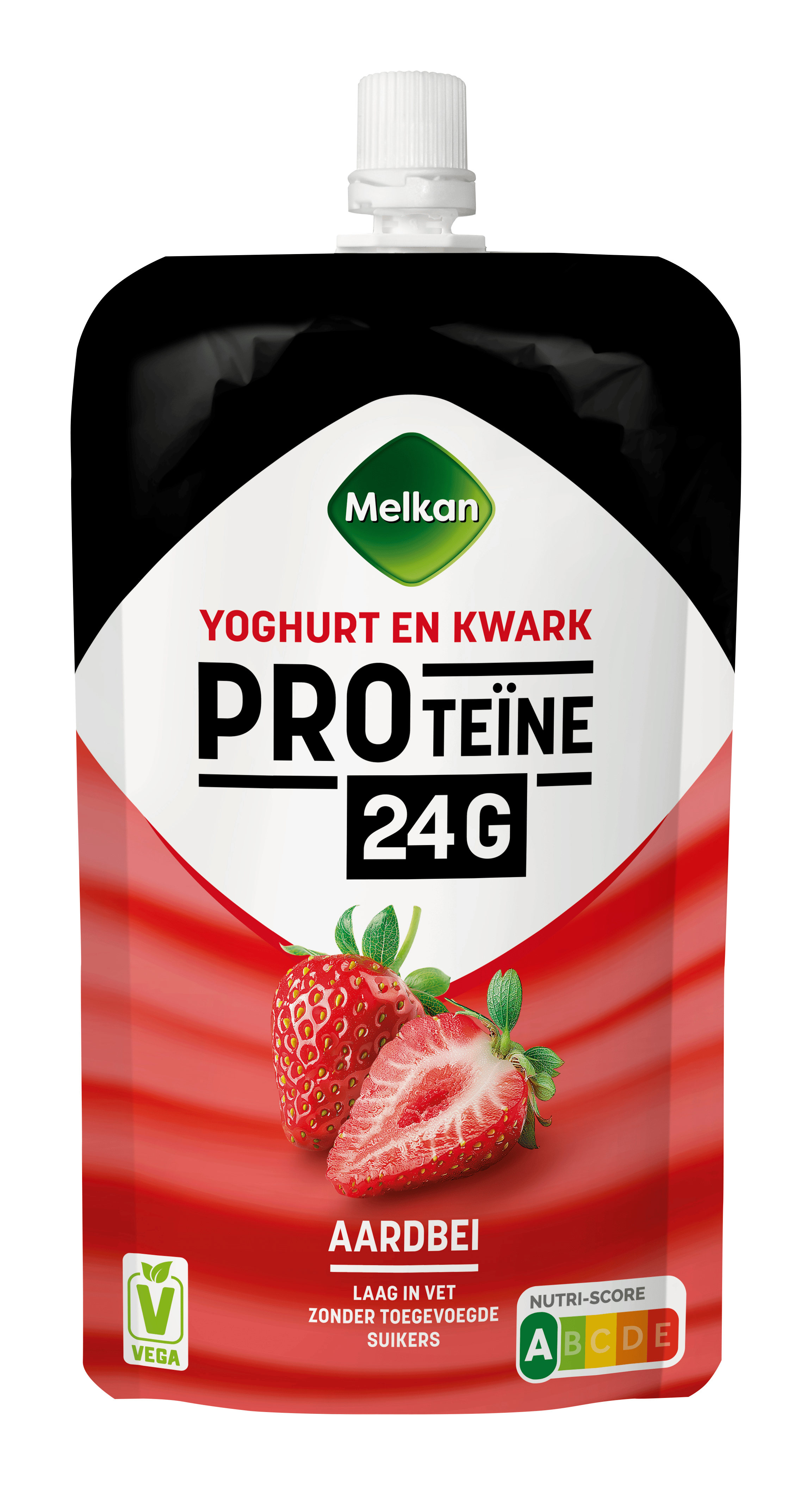 Melkan Protein pouch aarbei