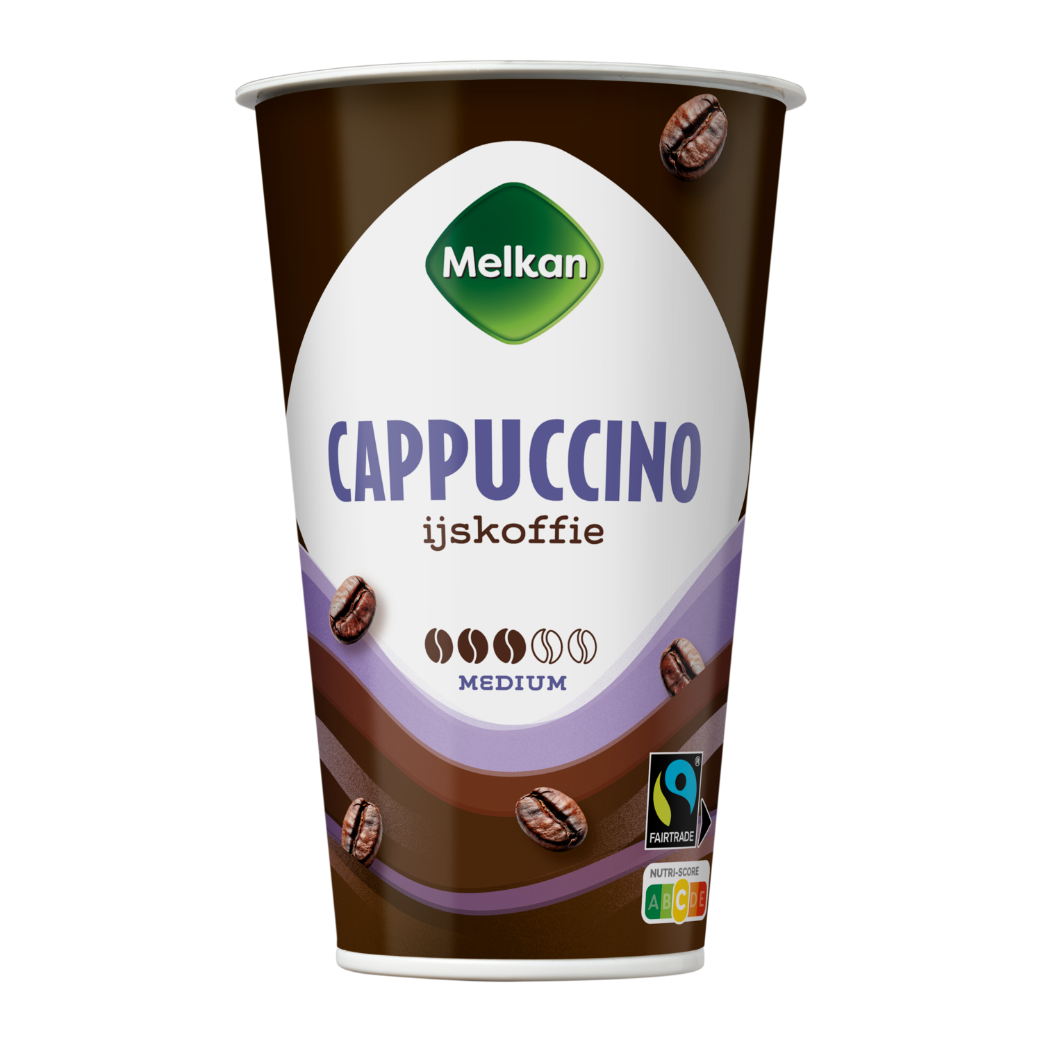 Melkan IJskoffie cappuccino Beker 250 ml