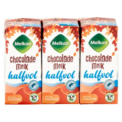 Melkan Chocolademelk halfvol