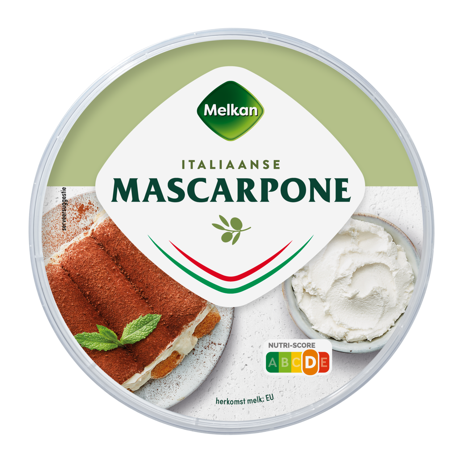 Melkan Mascarpone Kuipje 250 g