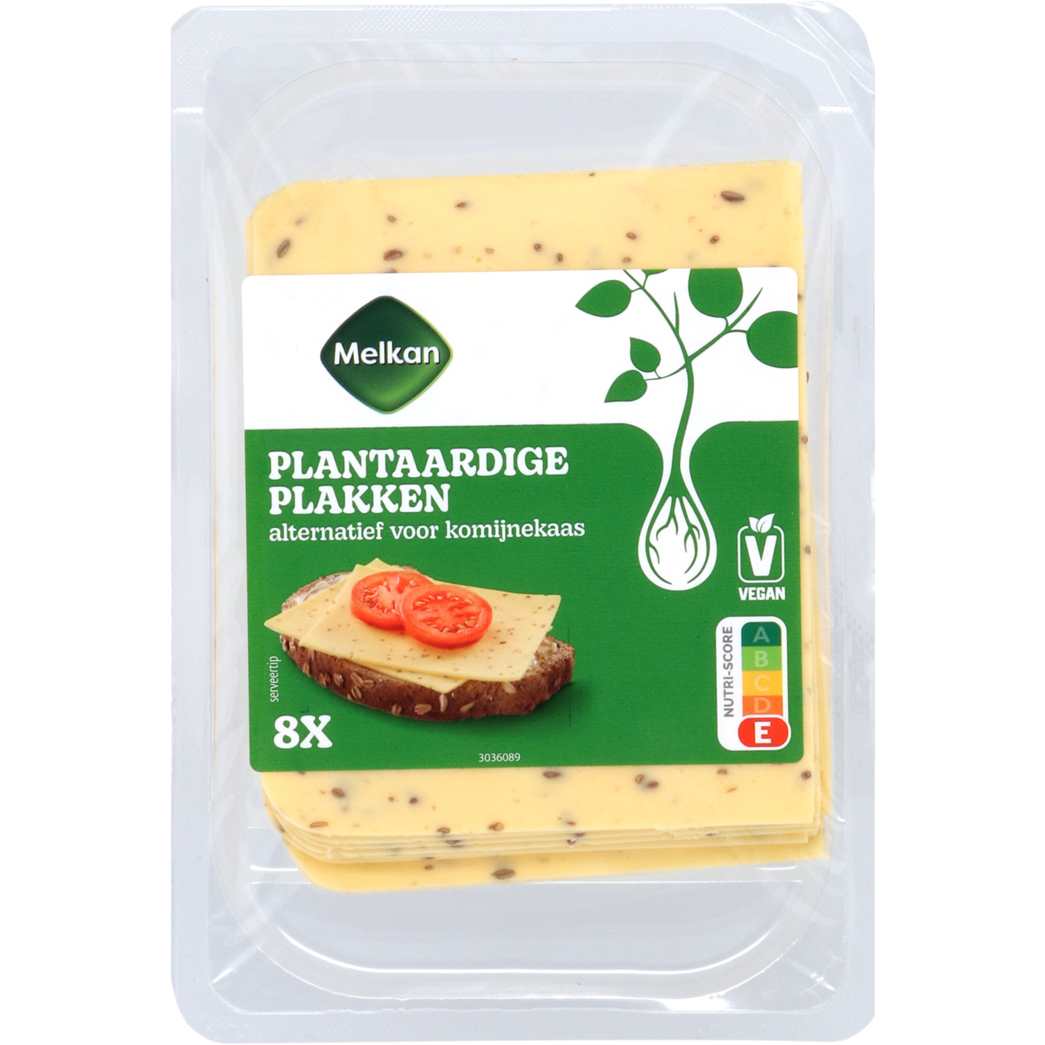 Melkan Plantaardige plak komijn