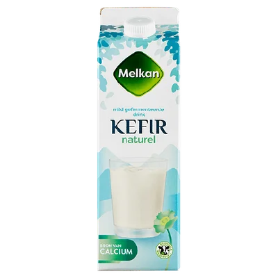 Melkan Kefir drink naturel Pak 1000 ml