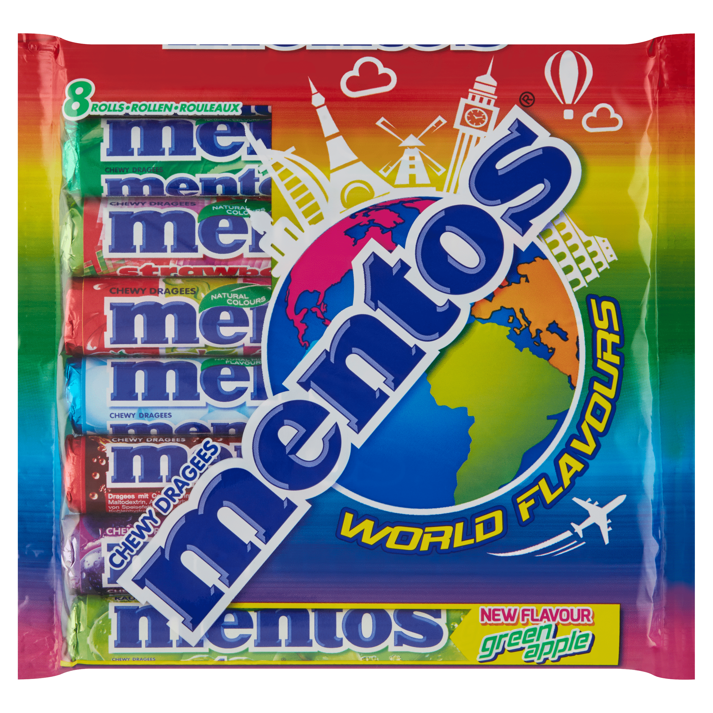 Mentos World Flavours 8-pack
