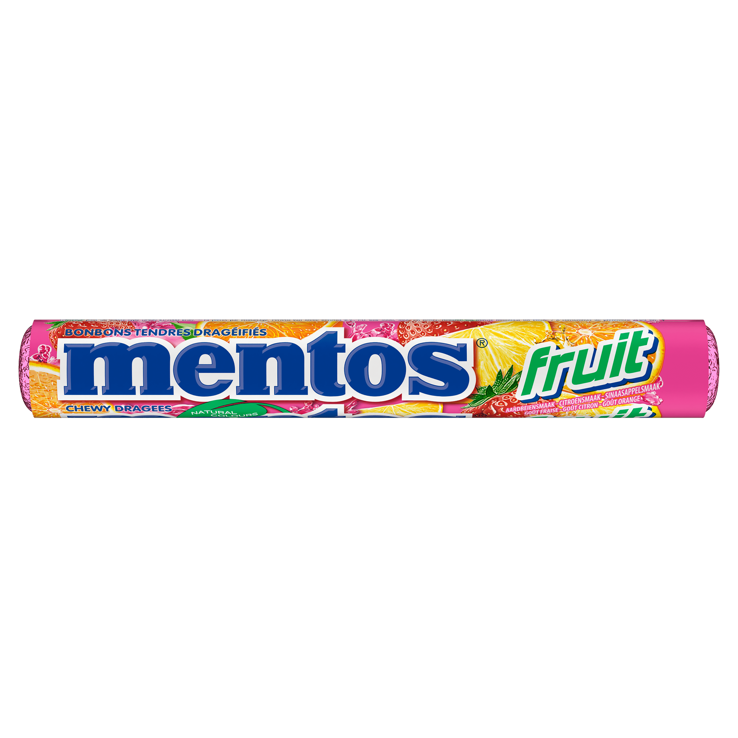 Mentos Fruit single Rol 37 g